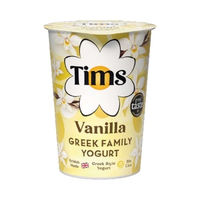 TIMS DAIRY - 希臘式乳酪—雲呢拿味[英國] (冷凍 0-4°c)