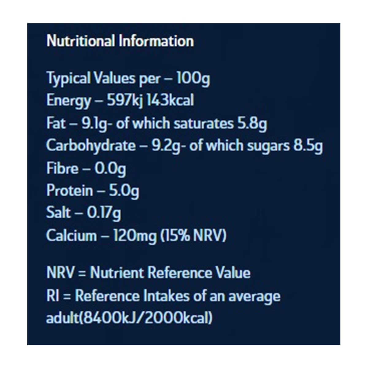 TIMS DAIRY 希臘式乳酪—雲呢拿味[英國] (冷凍 0-4°c)