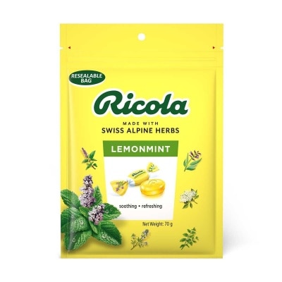 RICOLA Swiss Herb Lemon Mint Candy Bag