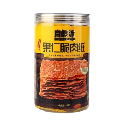 自然派 果仁脆肉紙