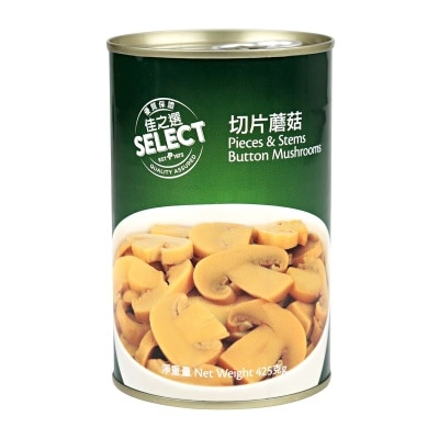 SELECT Pieces & Stems Button Mushroom image