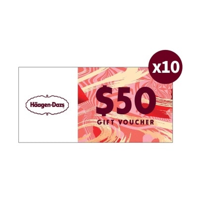 HAAGEN-DAZS HAAGEN-DAZS HK$50 雪糕禮券 (10張/套)