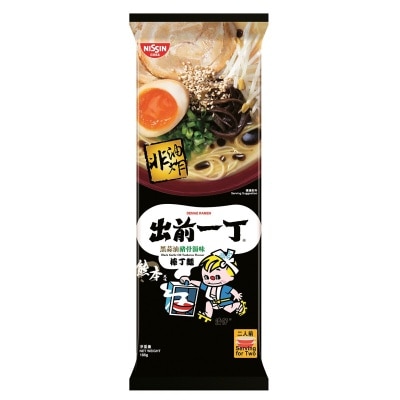 出前一丁 棒丁麵-黑蒜油豬骨濃湯味
