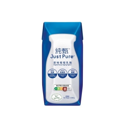 JUST PURE Sipping Yoghurt Original Flavour(chilled 0 4°c) image