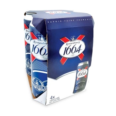 Kronenbourg 1664 Lager 4's King Can