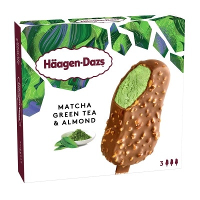 HAAGEN-DAZS Green Tea And Almond  [ France](frozen -18°c)