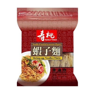 壽桃牌 - 蝦子麵-粗