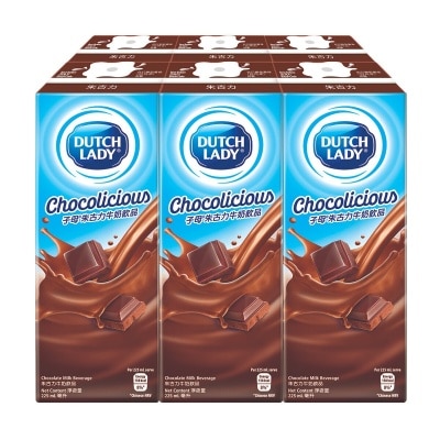 DUTCH LADY Chocolate Milk Beverage 6 X 225 Ml