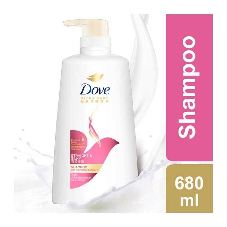 DOVE Shampoo Straight&silky