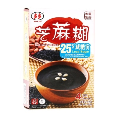 TORTO Black Sesame Dessert Powder Less Sugar