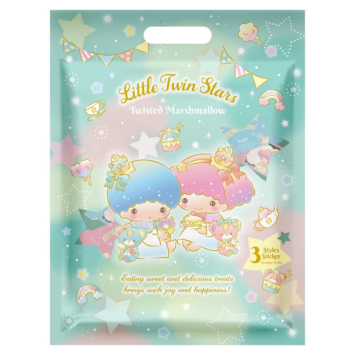 LITTLE TWIN STARS TWISTED MARSHMALLOW