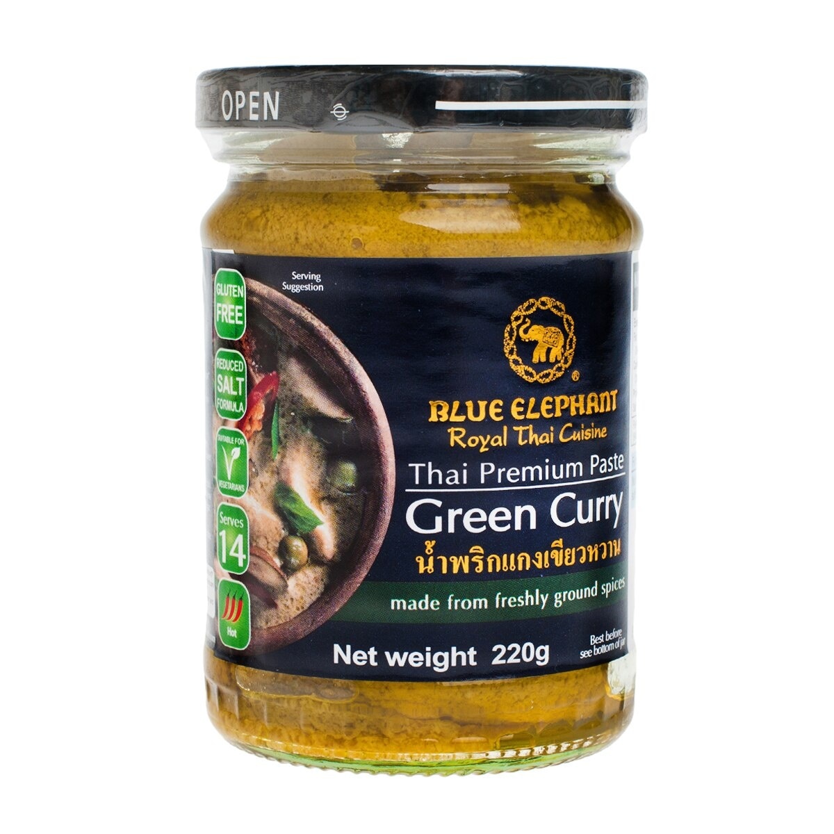 BLUE ELEPHANT Green Curry Paste