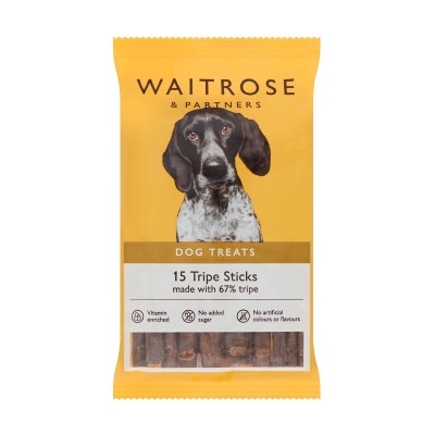 WAITROSE Dog Tripe Sticks 15s