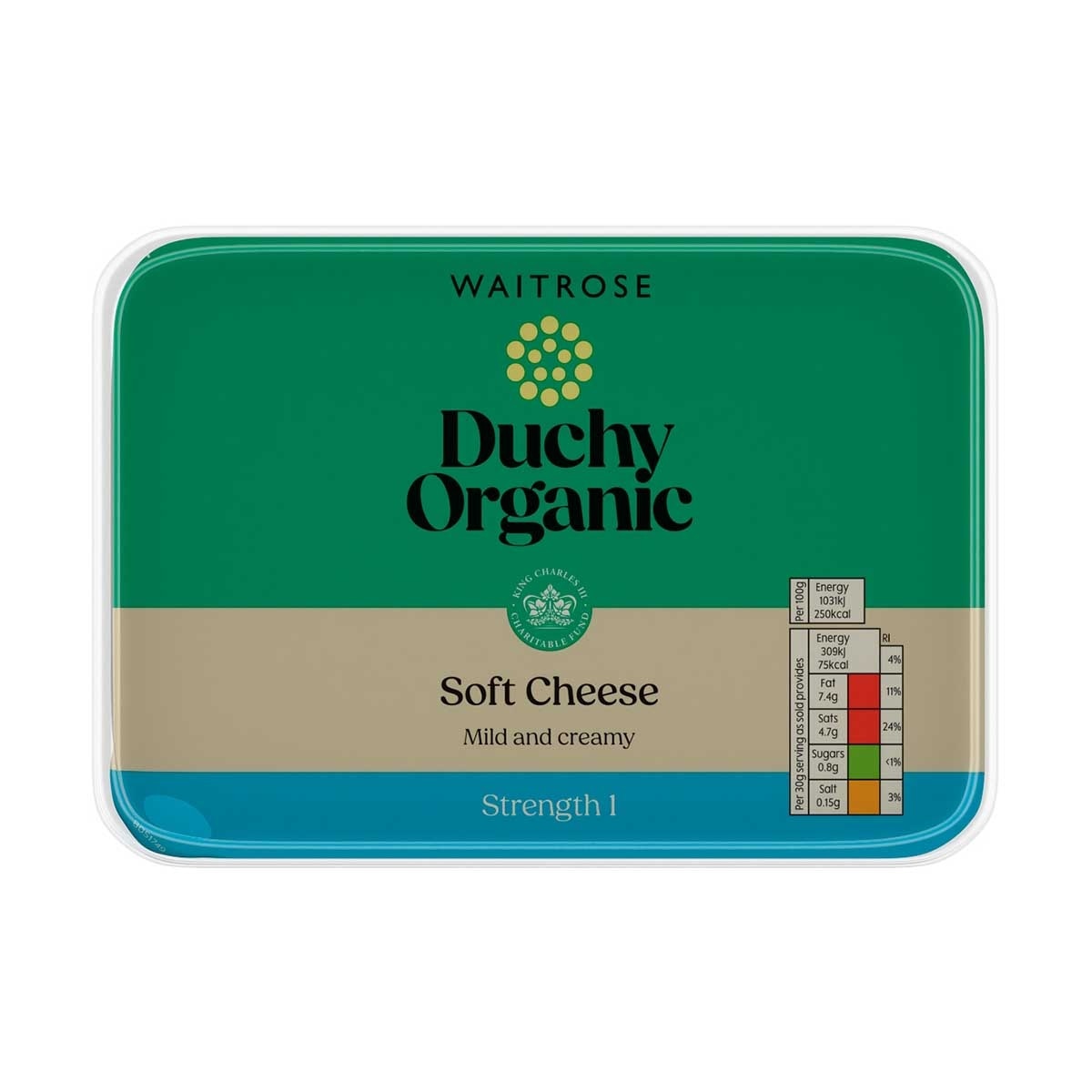 WAITROSE DUCHY 有機軟芝士[丹麥](冷凍 0-4°c)