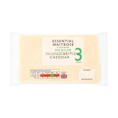 ESSENTIAL WAITROSE 英式車打芝士 (冷凍 0-4°C)