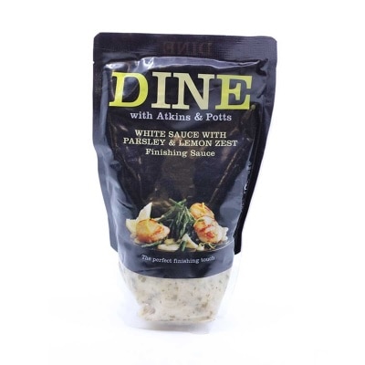 ATKINS & POTTS White Sau Parsley&lemon Zest Sauce