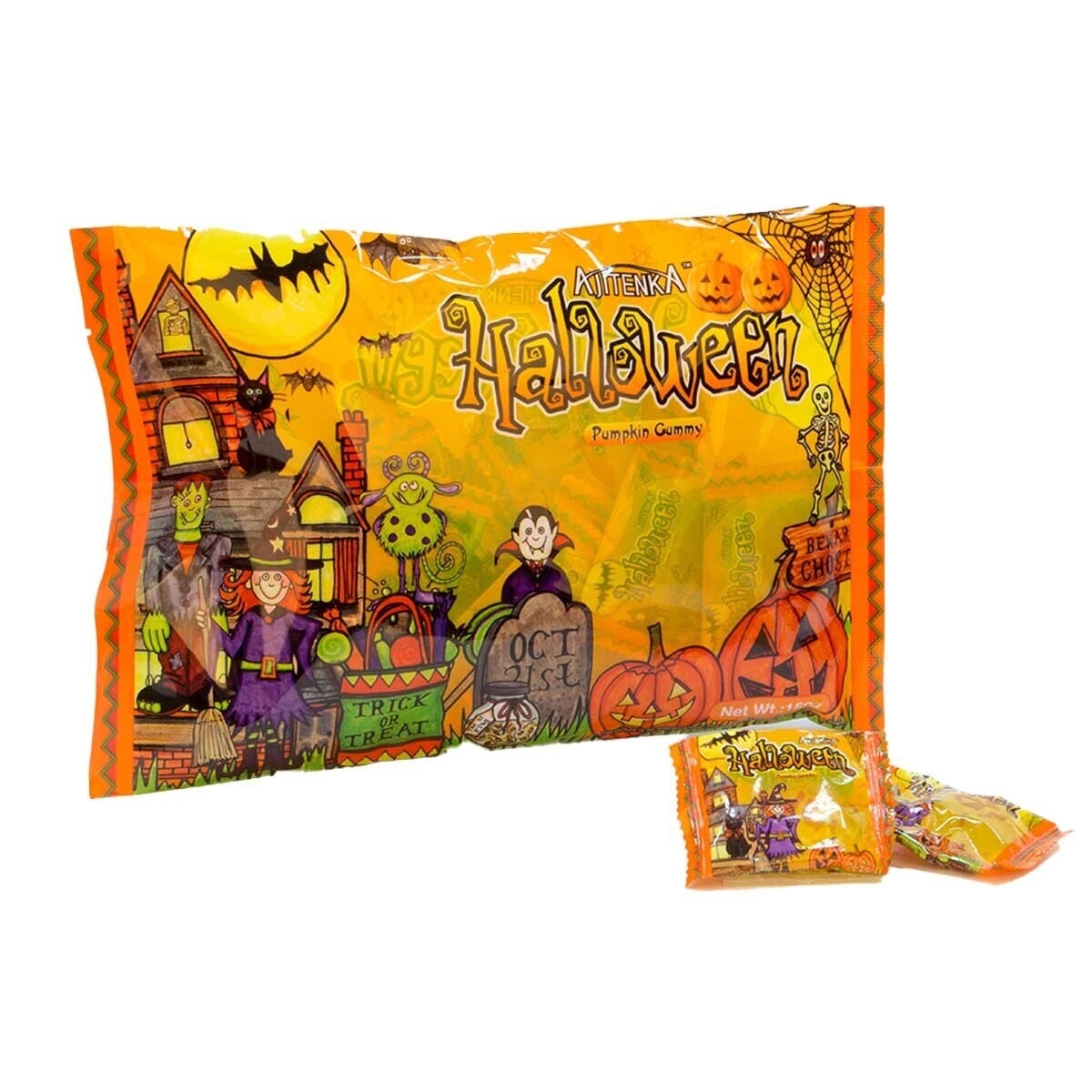 AJITENKA Halloween  Pumpkin Gummy