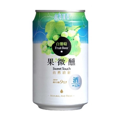 TAIWAN BEER Sweet Touch Fruitbeer Whitegrape Flv