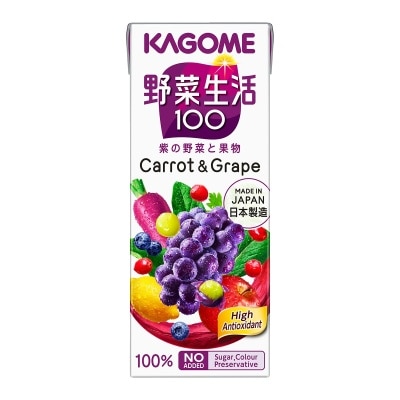 KAGOME 提子混合汁紙包裝