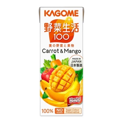 KAGOME 芒果混合汁紙包裝