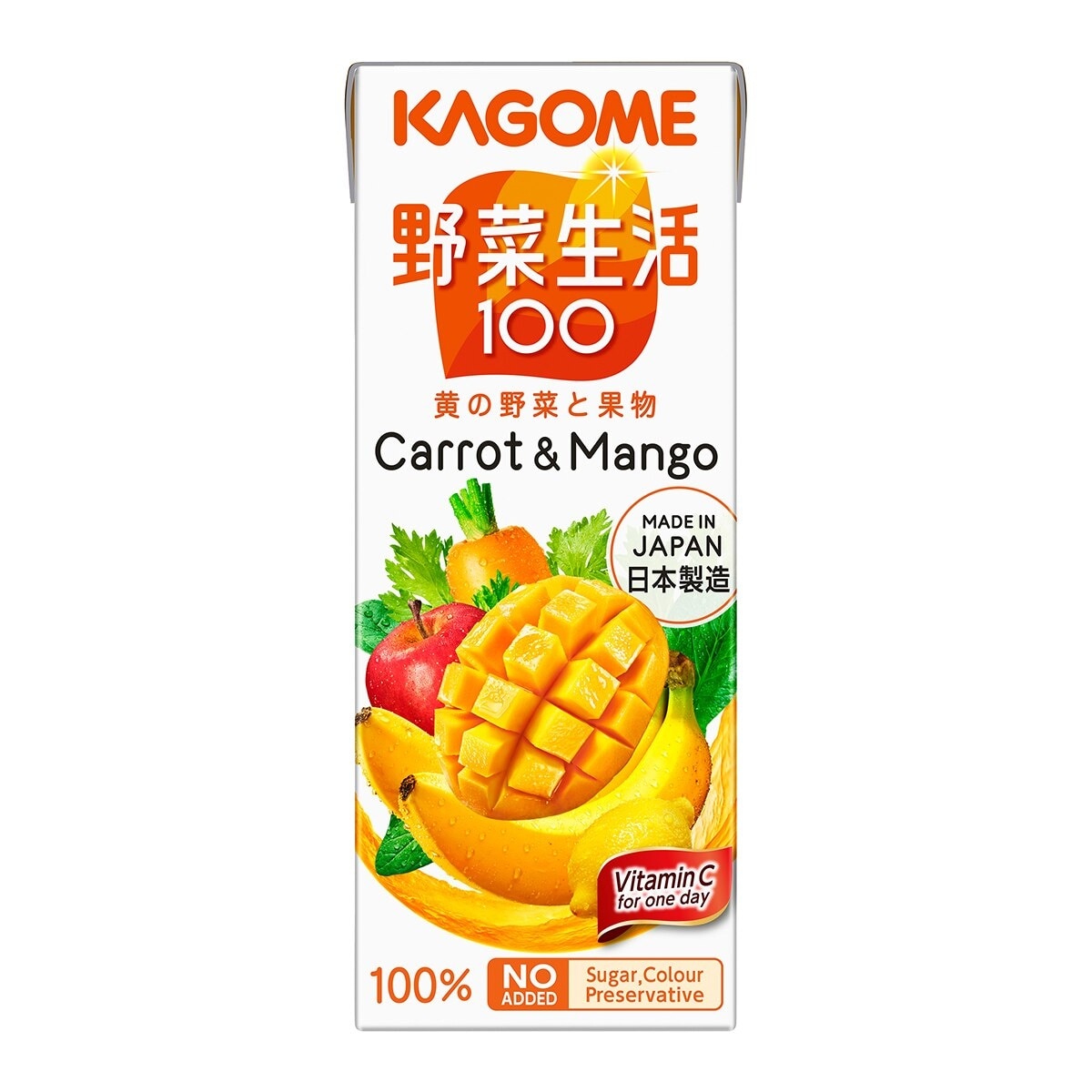 KAGOME Mango Mixed Juice Tetra