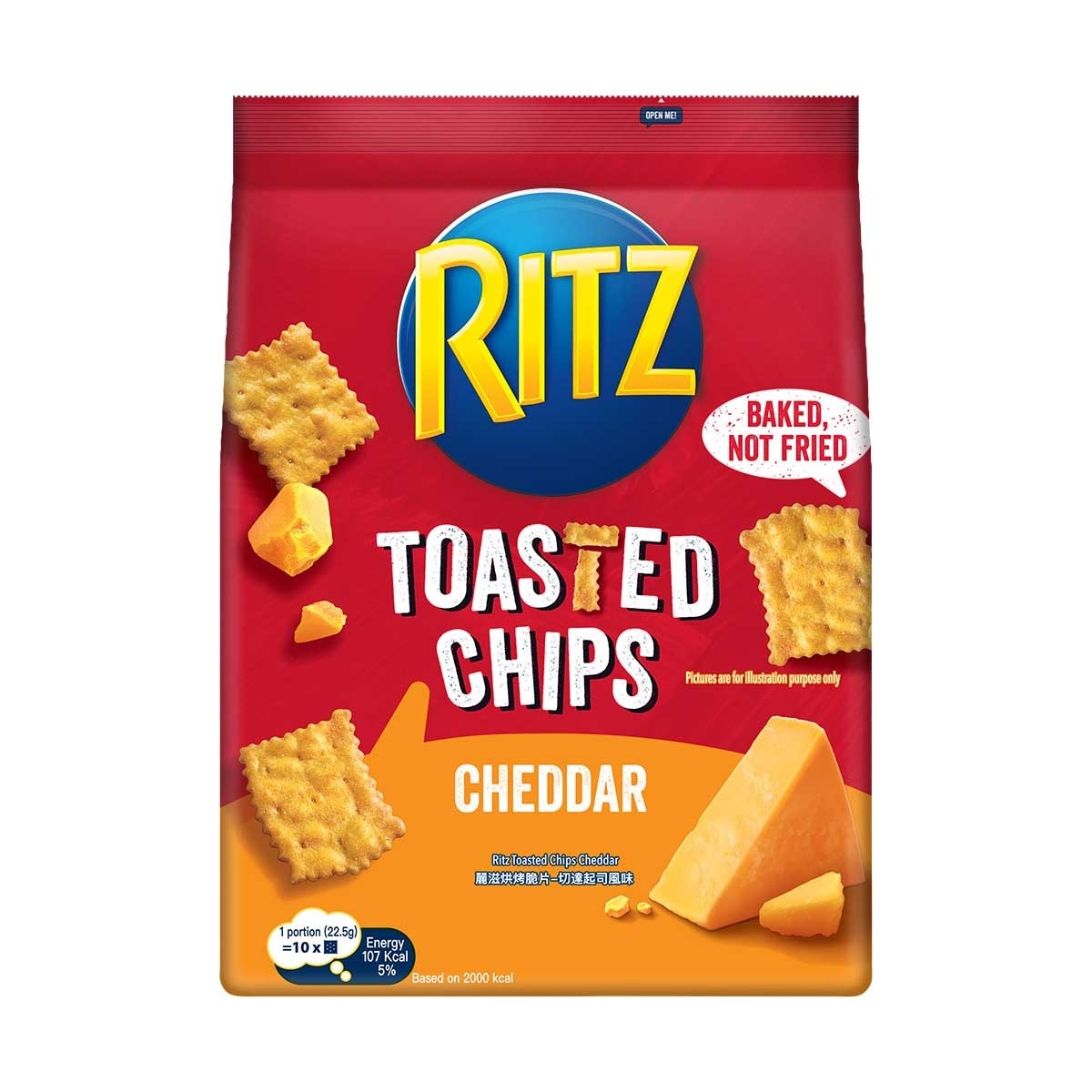 RITZ Toasted Chips Cheddar