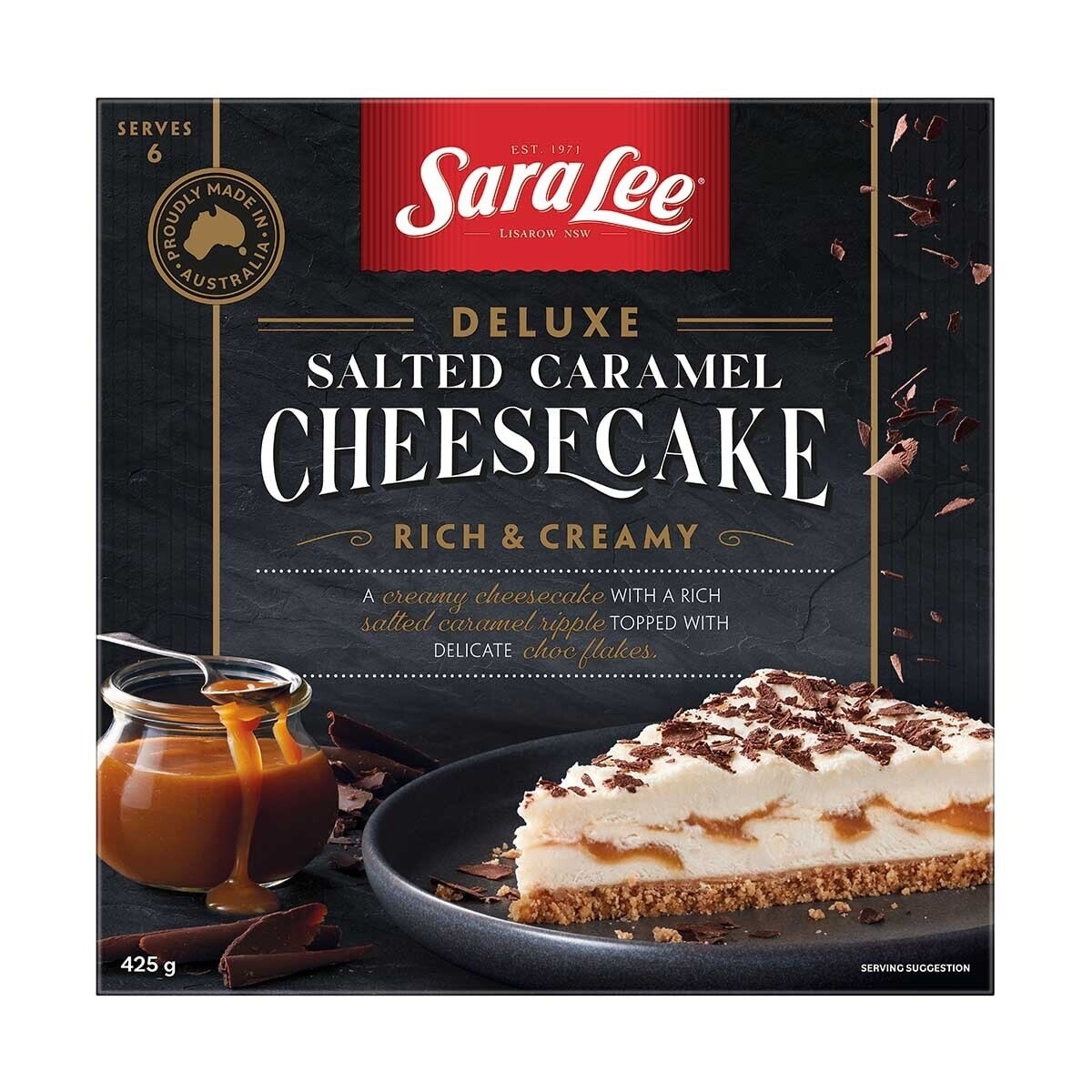 SARA LEE Crunchy Cheesecake Salted Caramel