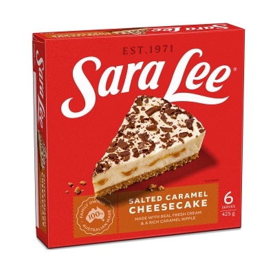莎莉 鹽味焦糖芝士蛋糕 (急凍 -18°c)