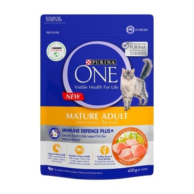 ONE Maturecat 7+ W Immune Defenceplus+