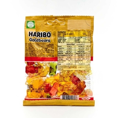 HARIBO 哈瑞寶金熊雜果橡皮糖80克