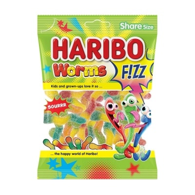 HARIBO 哈瑞寶酸沙蟲蟲形橡皮糖