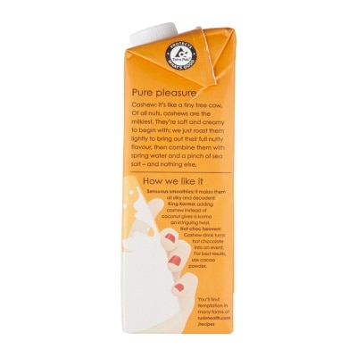 RUDE HEALTH Organic Dairy Free Cashew Milk