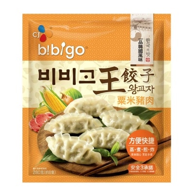 CJ BIBIGO Corn & Pork Royal Dumpling (random Packaging)