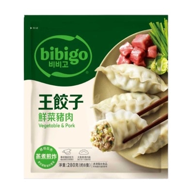 必品閣 - 鮮菜豬肉王餃子 (急凍 -18°c) (包裝隨機)