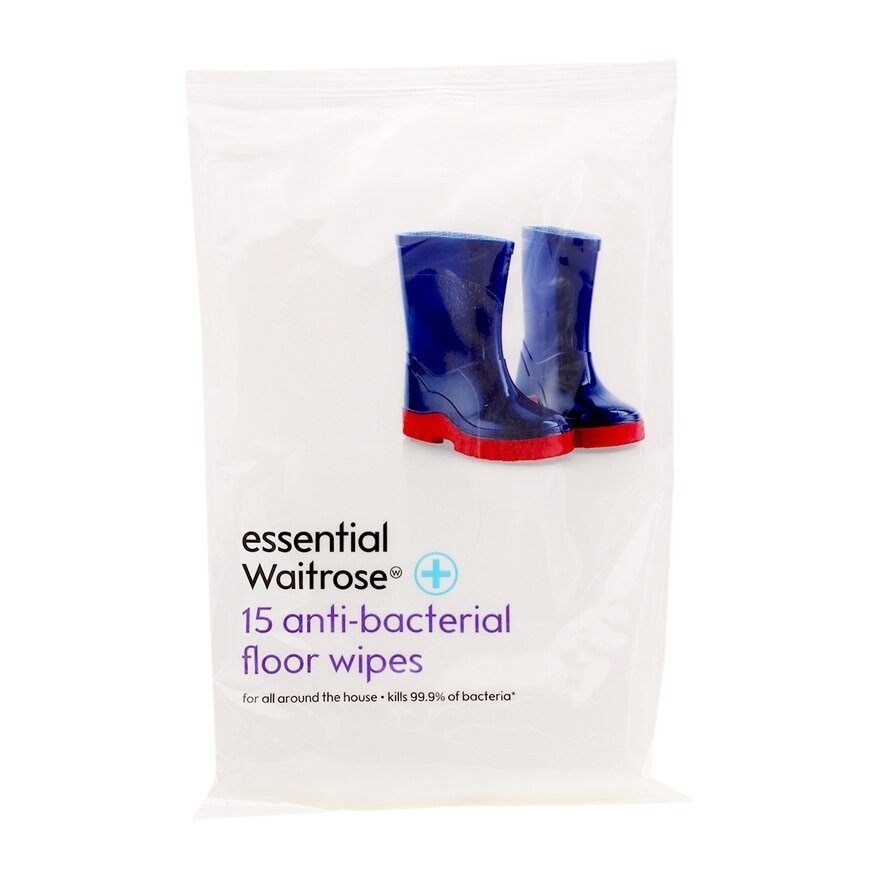 ESSENTIAL WAITROSE Anti-bacterial Floor Wipes