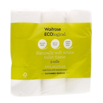 WAITROSE Ecological Toilet Tissue