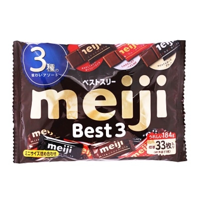 MEIJI Best Three Chocolate Bag