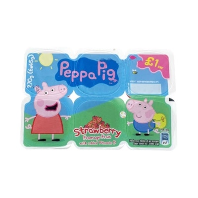 YOPLAIT S.berry Fromage Frais (peppa Pig)