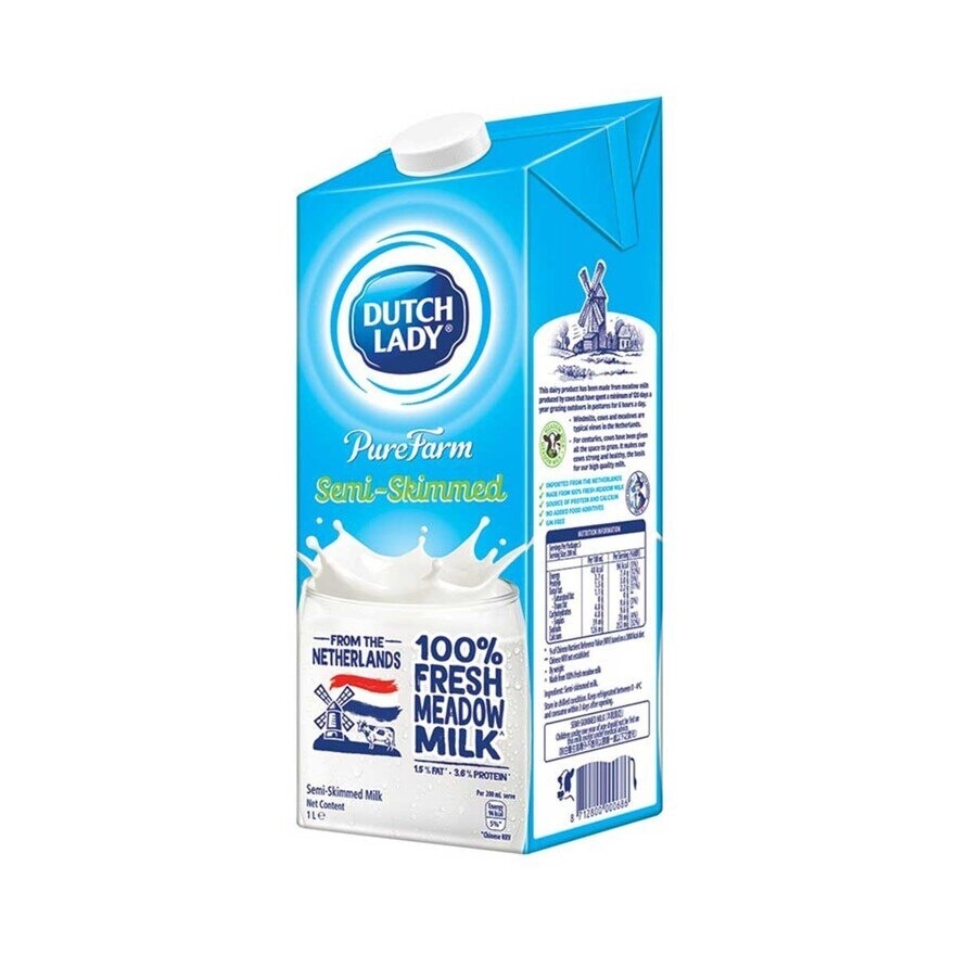 DUTCH LADY Purefarm Semi-skimmed Milk