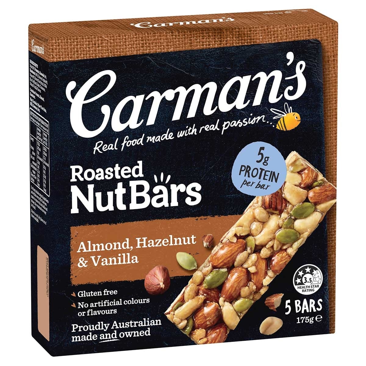 CARMAN'S Almond Hazelnut & Van Nut Bar image