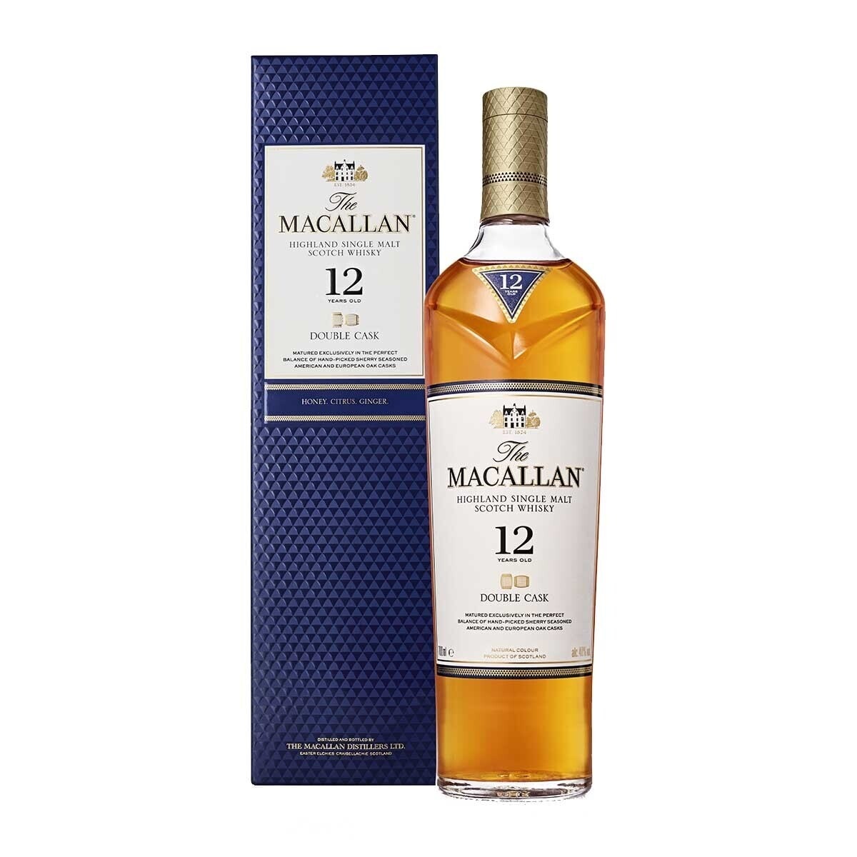 Macallan ＤＯＵＢＬＥ　ＣＡＳＫ１２年威士忌