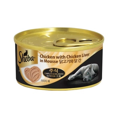 SHEBA 慕斯主食罐（雞肉慕斯佐雞肝）