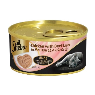 SHEBA 慕斯主食罐（雞肉慕斯佐牛肝）