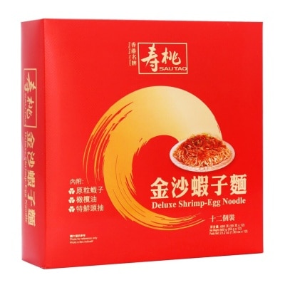 壽桃牌 金沙蝦子麵禮盒