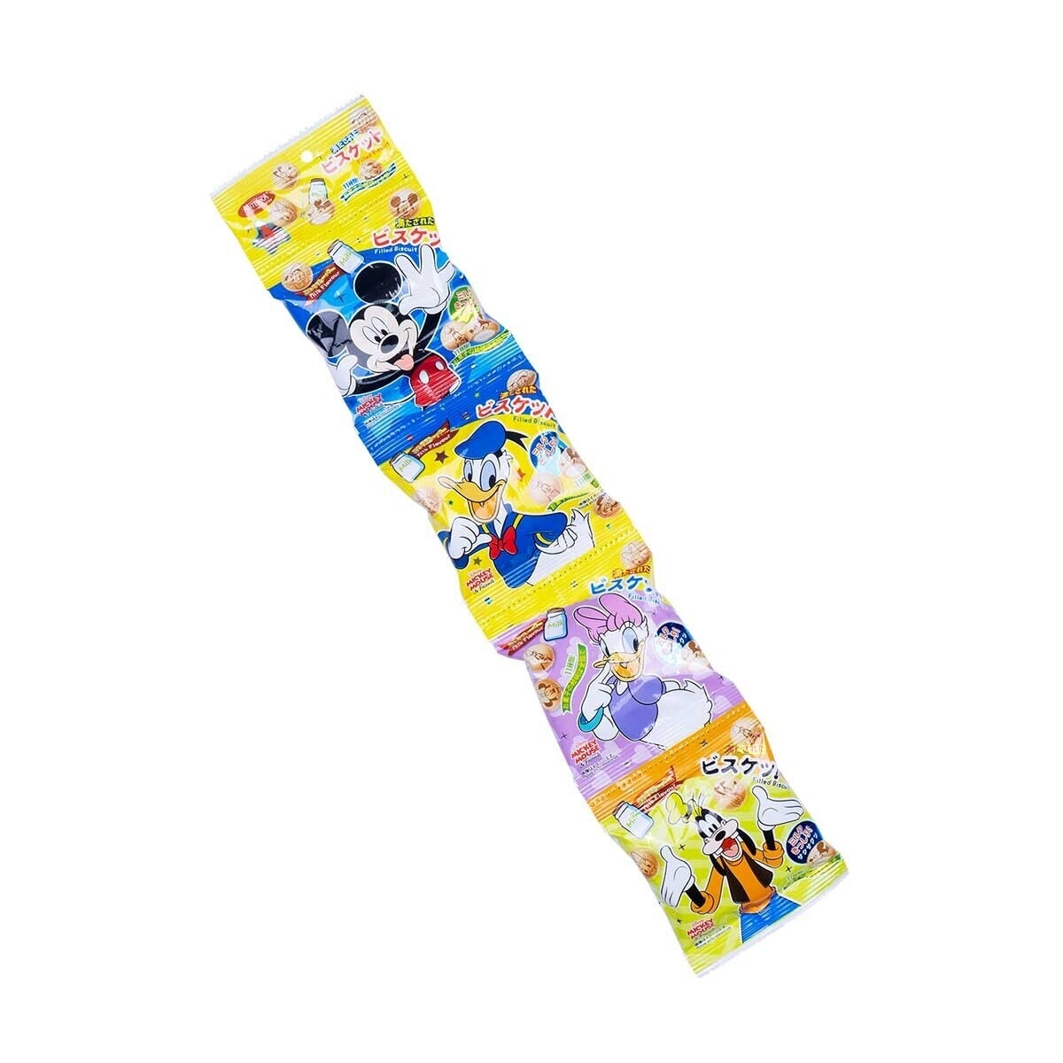 DISNEY Mickey Family Milk Flv Biscuit 4 Pcs