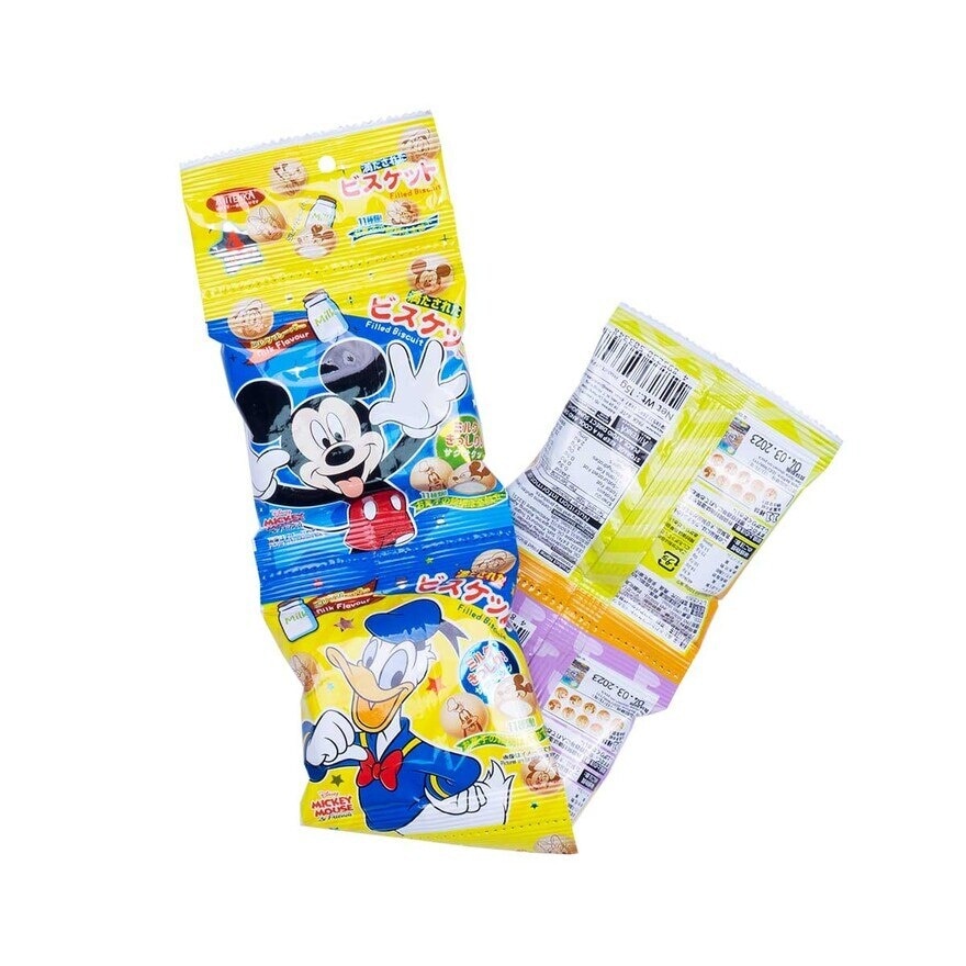 DISNEY Mickey Family Milk Flv Biscuit 4 Pcs