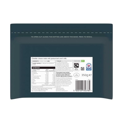 WAITROSE Cornish Cheddar S7 Vintage [ Uk](chilled 0-4°c)