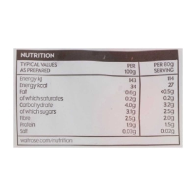 ESSENTIAL WAITROSE Chunky Vegetable Mix[uk](frozen -18°c)