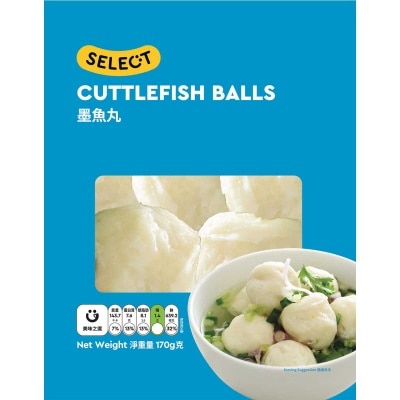 SELECT Fish  & Cuttlefish Balls (frozen -18°c)