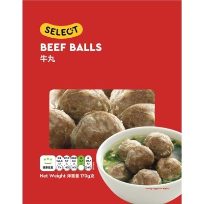 SELECT Beef & Pork Meat Balls (frozen -18°c)